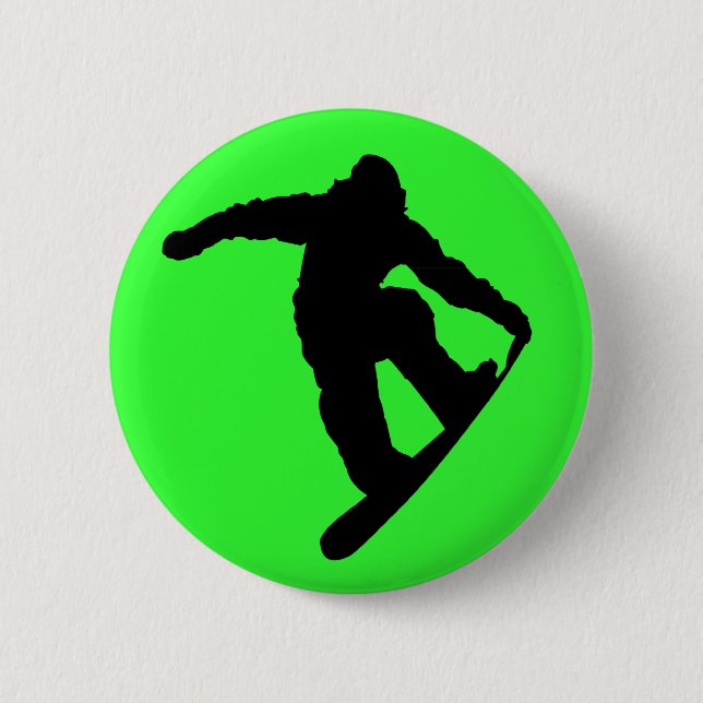 botón Snowboarder (Anverso)
