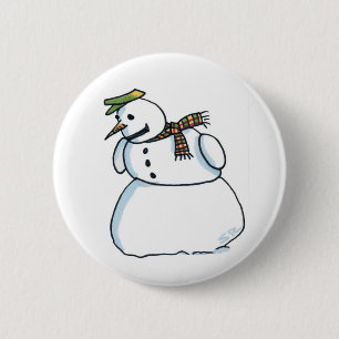 botón Snowman