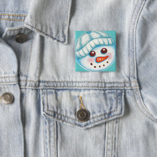 botón Snowman