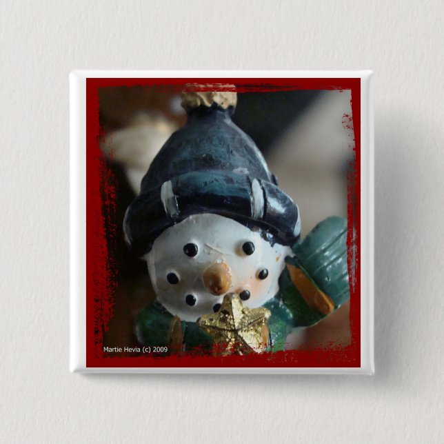 botón Snowman/Pin (Anverso)
