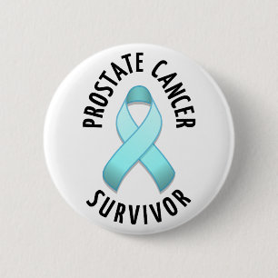 botón Sobreviviente de cáncer de próstata