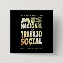 Botón social del Mes Nacional del Trabajo
