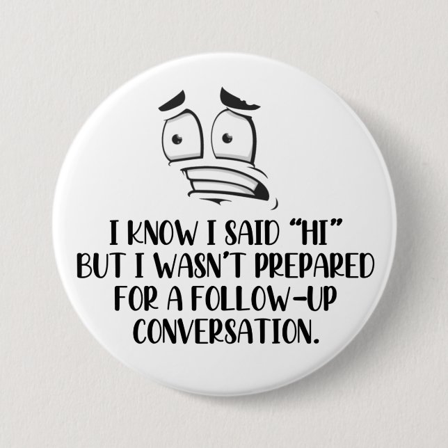 Botón socialmente incómodo (Anverso)