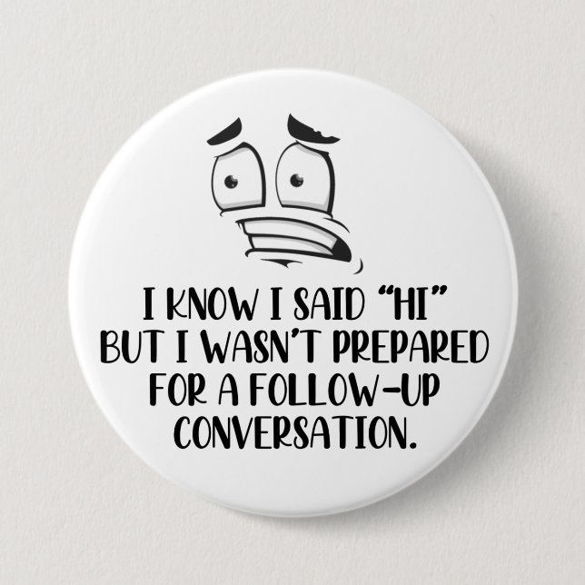 Botón Socialmente Torpe (Anverso)