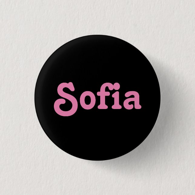 Botón Sofia (Anverso)