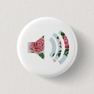 botón Sonido floral