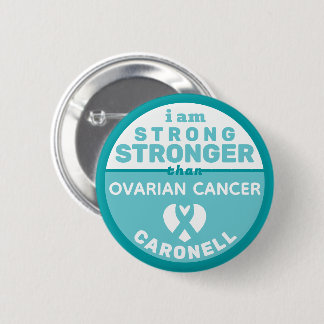 Botón Soy Más Fuerte Que El Cáncer De Ovario