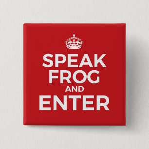 Botón Speak Frog & Enter