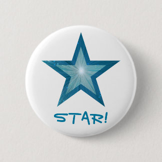Botón 'STAR!' de Blue Star blanco
