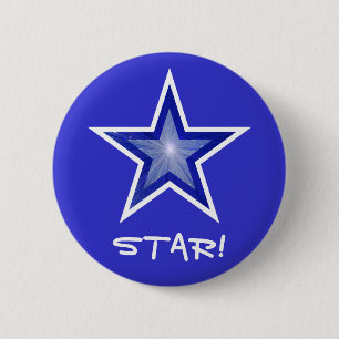Botón "STAR" de la estrella azul oscuro