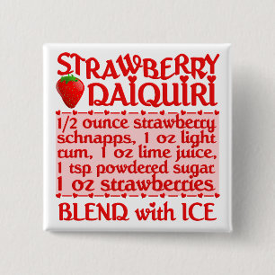 Botón Strawberry Daiquiri