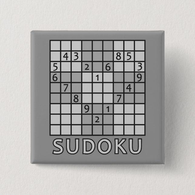 botón SUDOKU (Anverso)