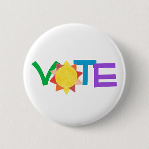 Botón Sunny Vote GOTV