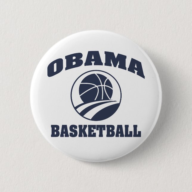 Botón superior del baloncesto de Obama (Anverso)