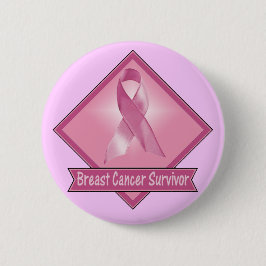 Botón - superviviente del cáncer de pecho