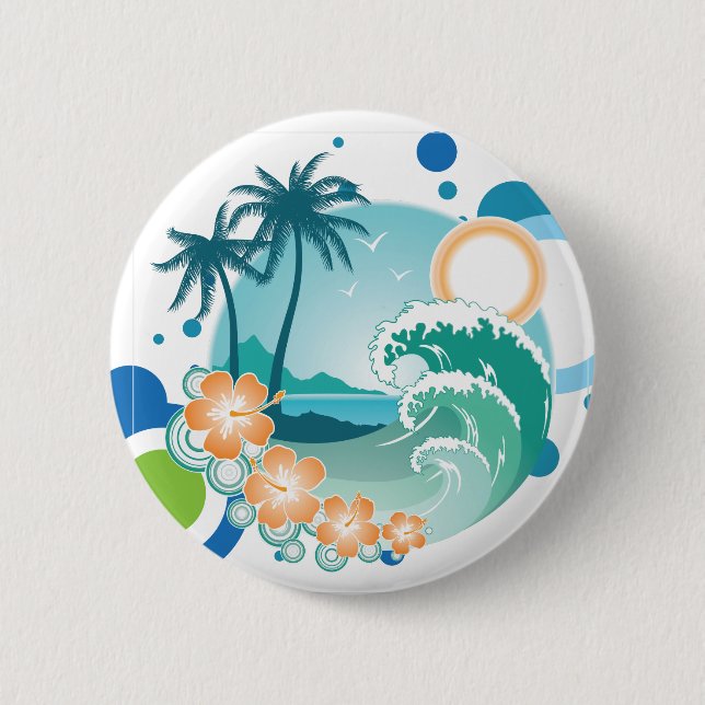 botón Surf Island (Anverso)