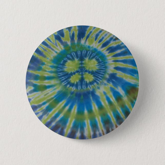 botón Swirl Peace Sign (Anverso)
