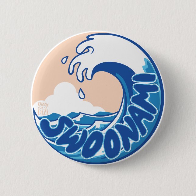 Botón Swoonami (Anverso)