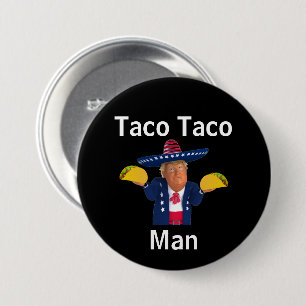 Botón Taco Man