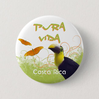 Botón táctil Pura Vida de Costa Rica