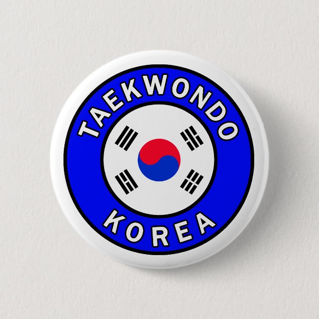 botón Taekwondo (Anverso)