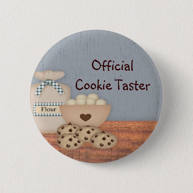 botón Taster de cookie oficial (Anverso)