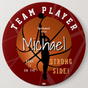 botón Tema de baloncesto HAMbyWG