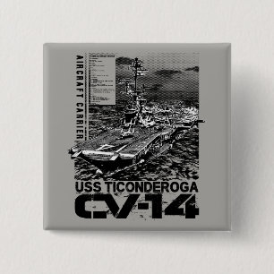 Botón Ticonderoga del portaaviones