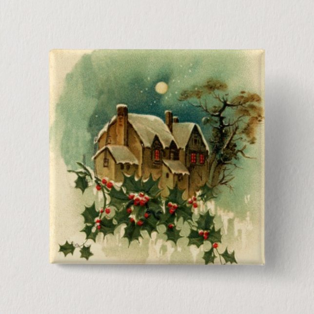 botón Tiempo de navidades (Anverso)