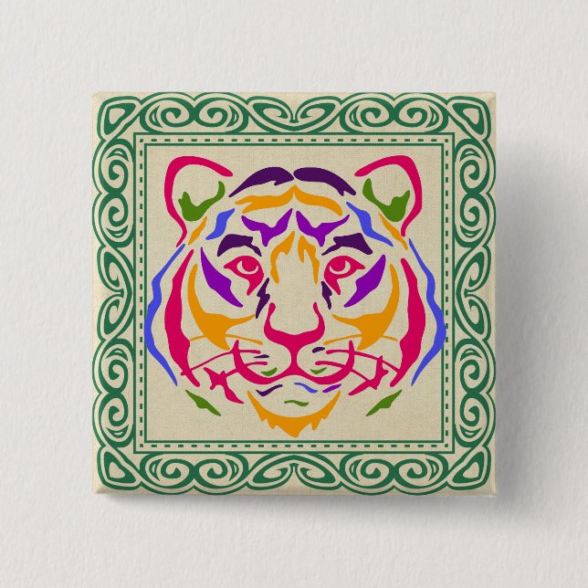 Botón Tigre (Anverso)