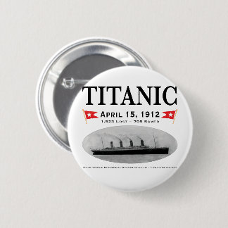 Botón Titanic Ghost Ship (redondo)(cuadrado aval)