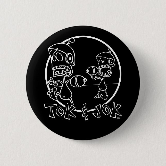 Botón Tok & Jok (Anverso)