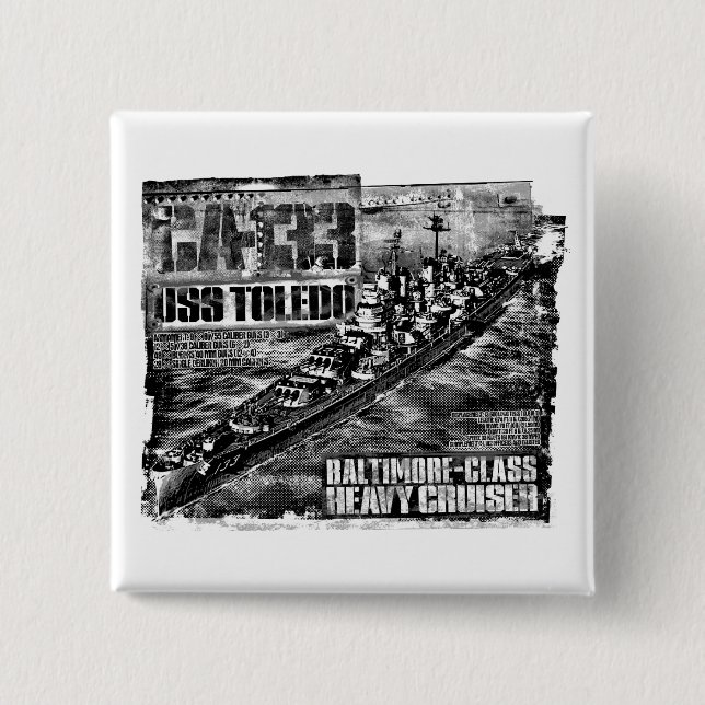 Botón Toledo, cruzado pesado (Anverso)