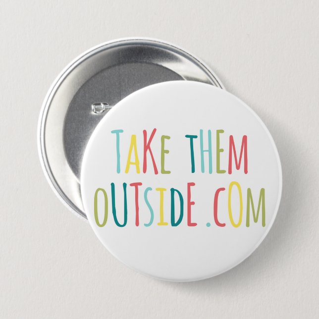 Botón - tómelos afuera (Anverso y reverso)