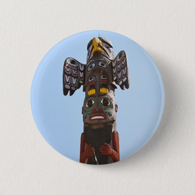 botón Tótem Pole (Anverso)