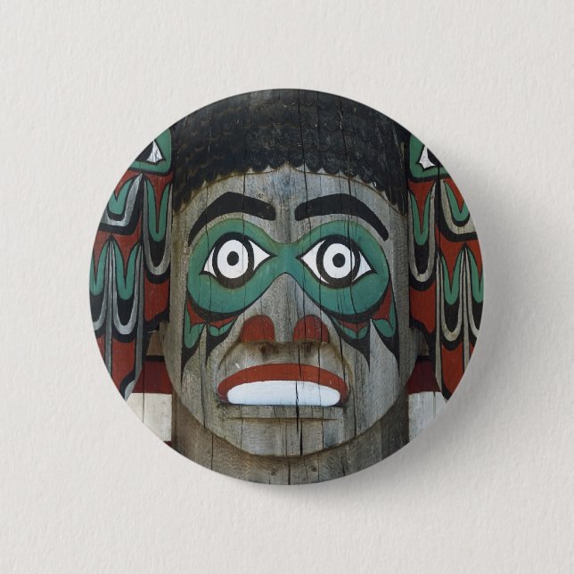 botón Tótem Pole (Anverso)