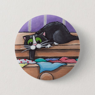 Botón travieso del gato