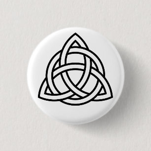 Botón Triquetra Celta (Trinidad)