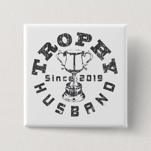 Botón Trophy Husband 2019