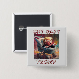 Botón Trump del bebé del grito