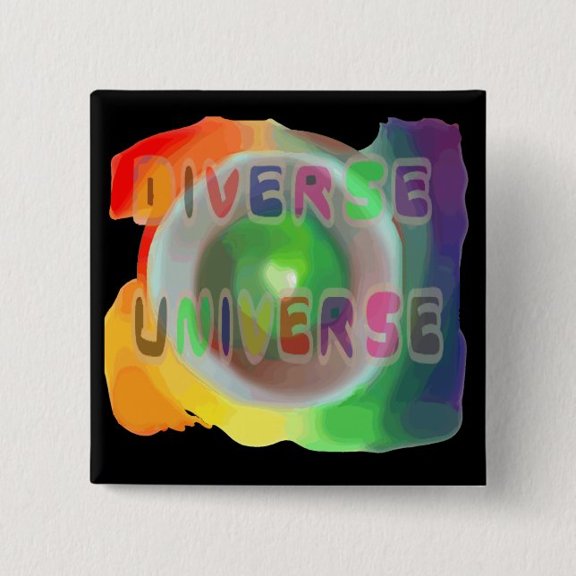 Botón Universo Diverso (Anverso)
