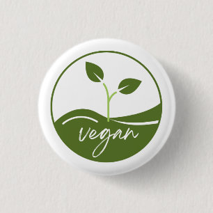 botón Vegan