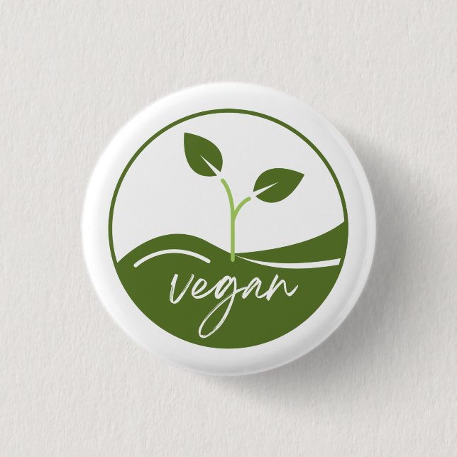 botón Vegan (Anverso)
