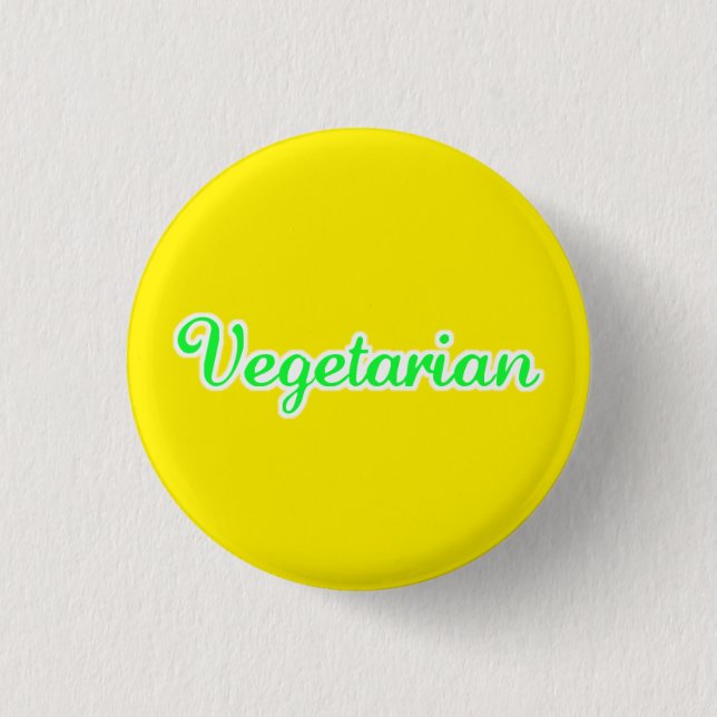 Botón vegetariano (Anverso)