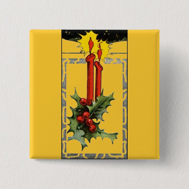 botón Velas navidades (Anverso)