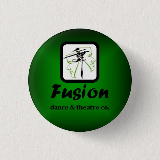 Botón verde de la fusión pequeño (Anverso)