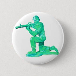 Botón verde del hombre del ejército