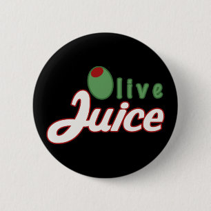 Botón verde oliva del jugo