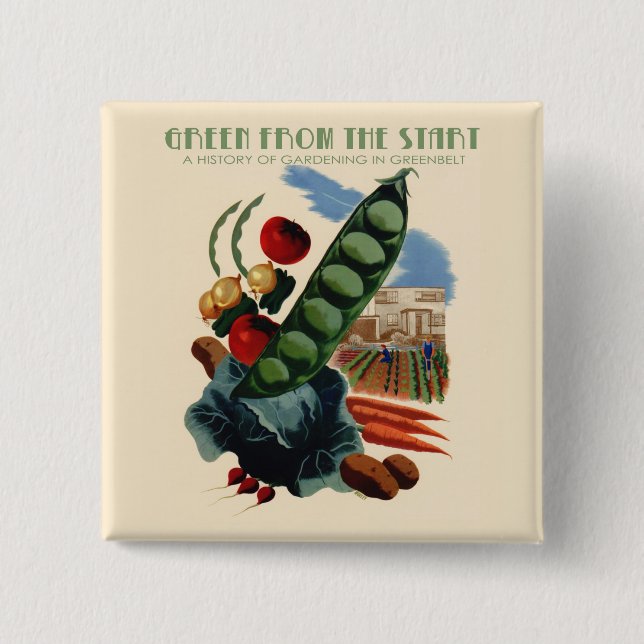 Botón Vintage Greenbelt (Anverso)