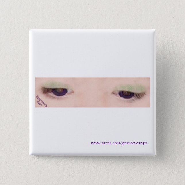 Botón violeta del cuadrado del ojo (Anverso)